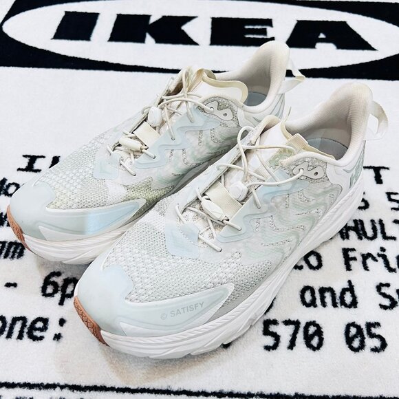 Hoka One One x Satisfy Clifton LS Sneakers Limited Edition Collaboration Running main image 9